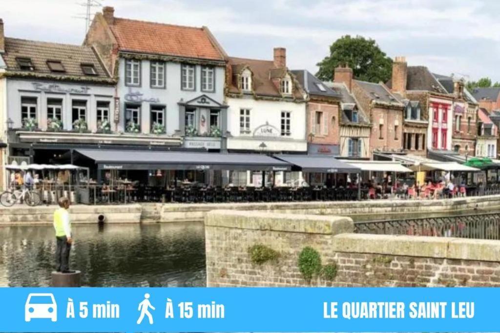 Studio Cosy Gare Amiens Tout Equipe Wifi Netflix 2Pers Bagian luar foto